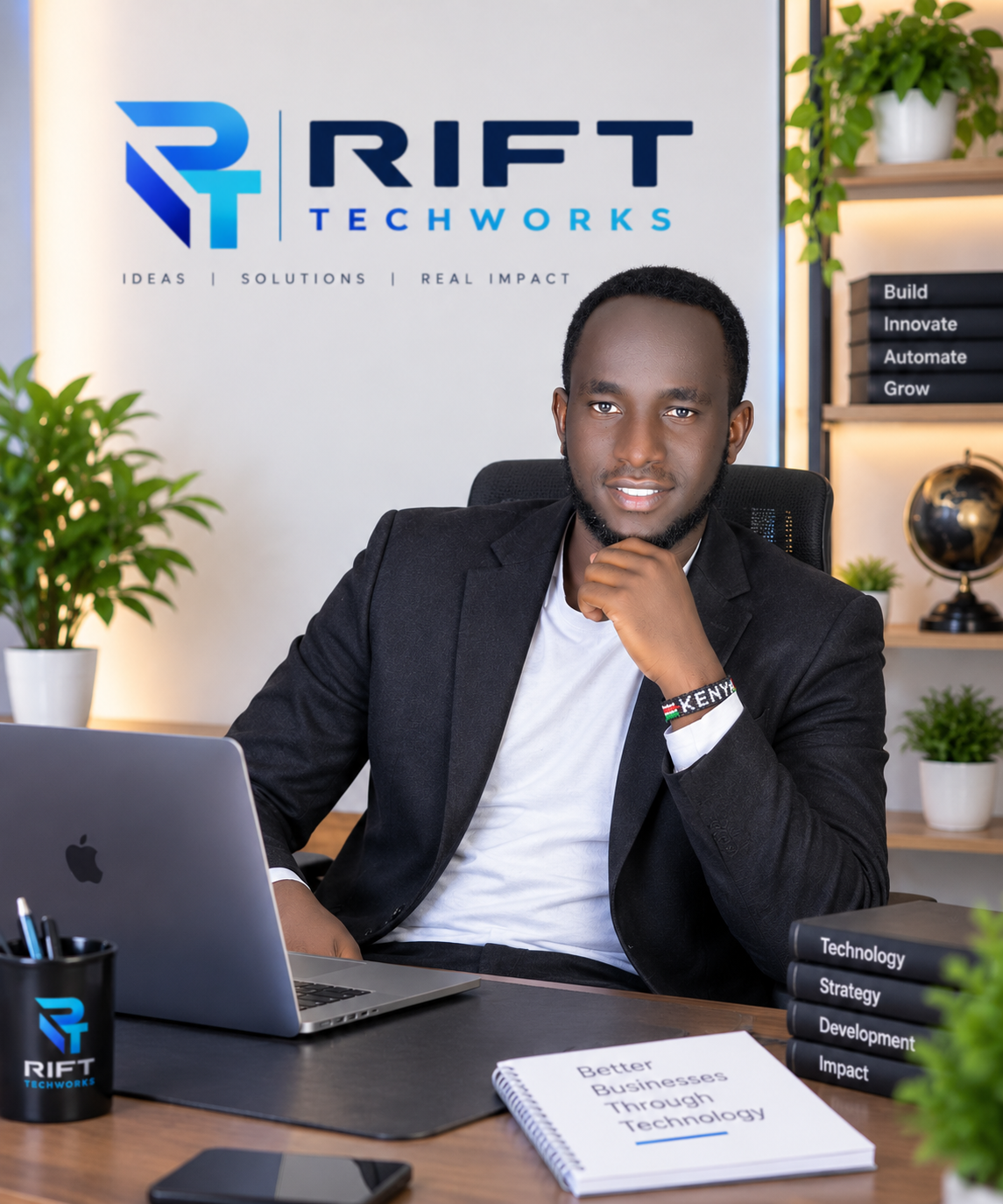 Kelvin Kipkorir, founder of Rift Technologies